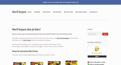 Desktop Screenshot of nerf-kopen.com