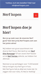 Mobile Screenshot of nerf-kopen.com